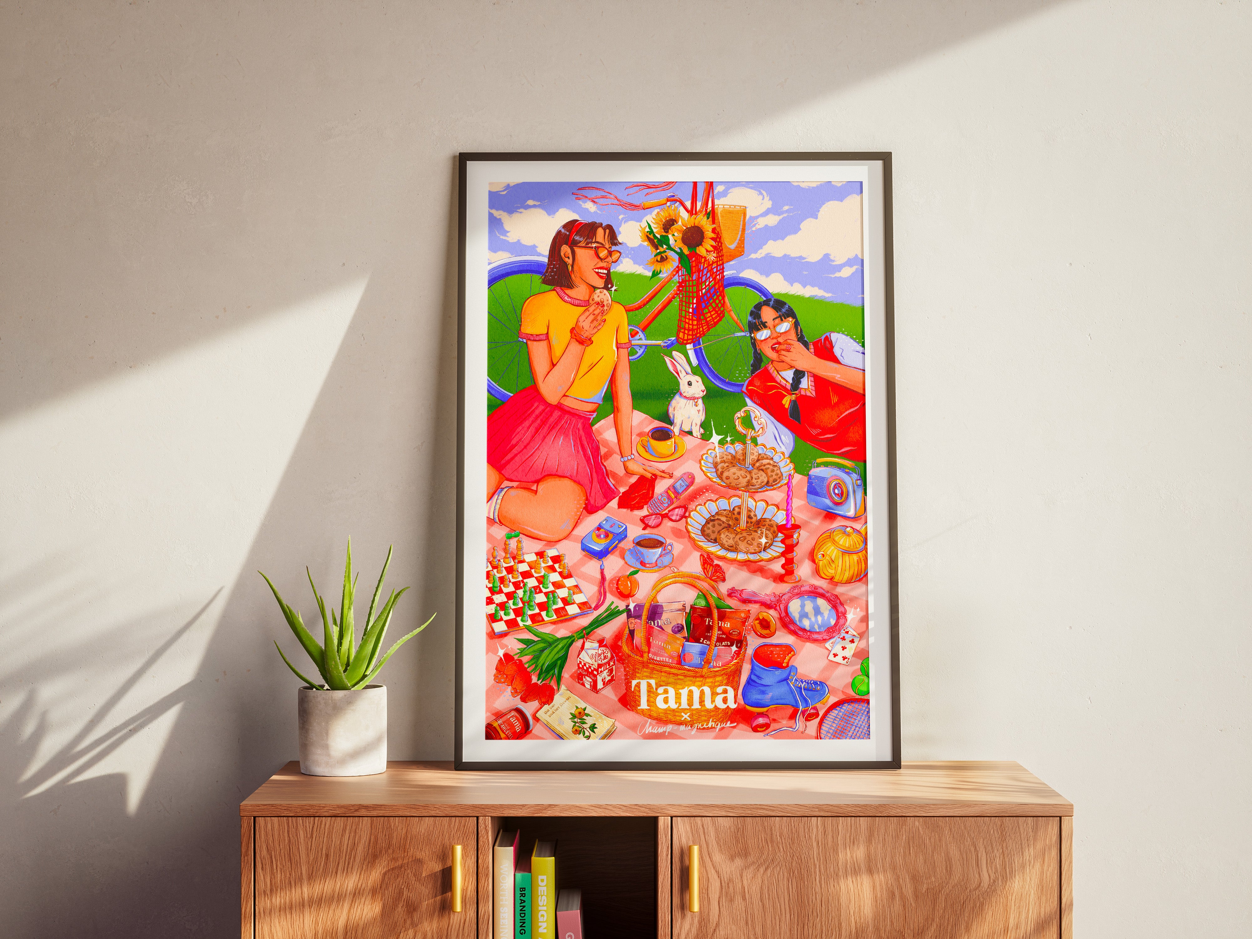 Illustration "Douceur d'été"