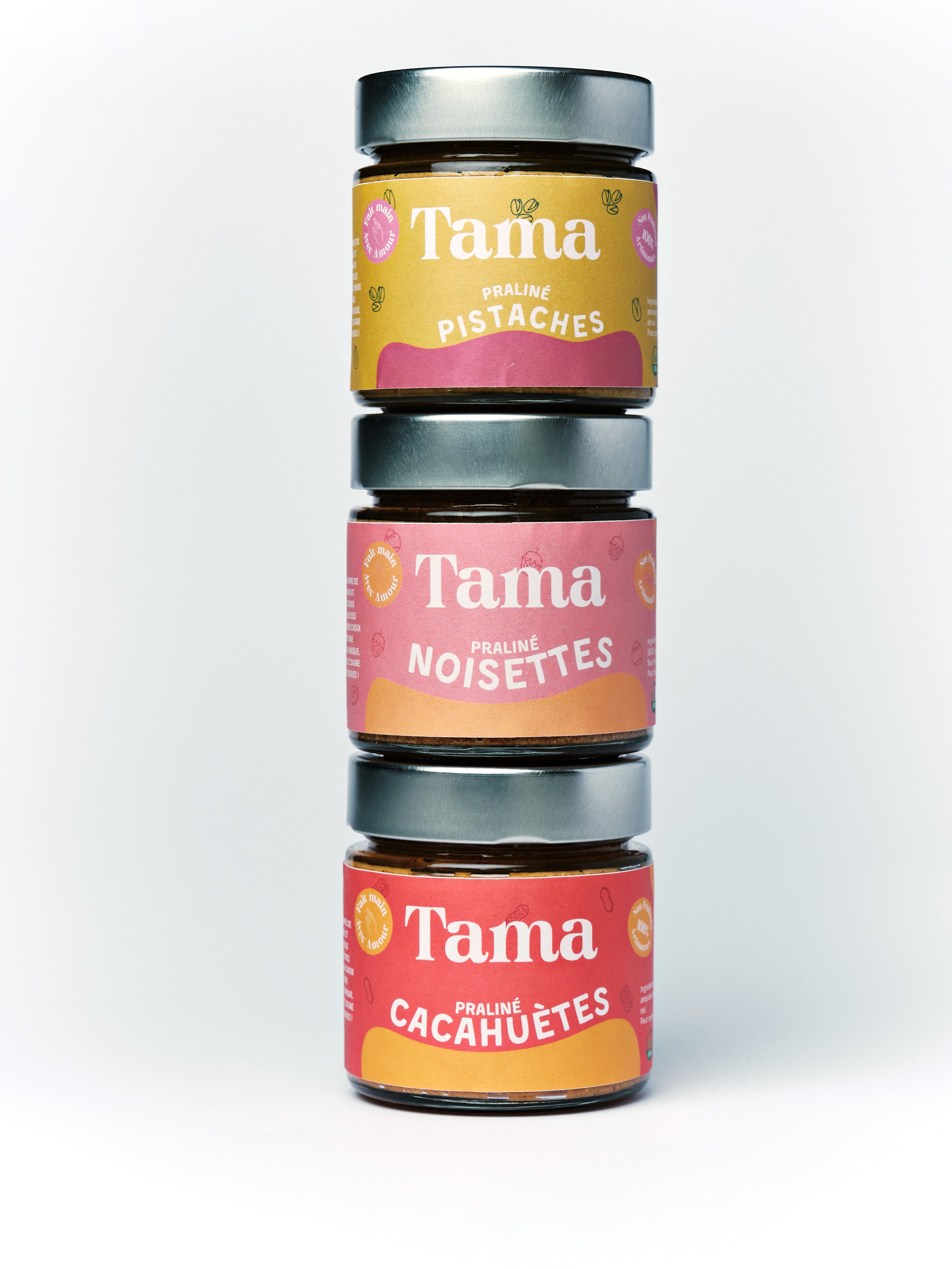 Praline jars