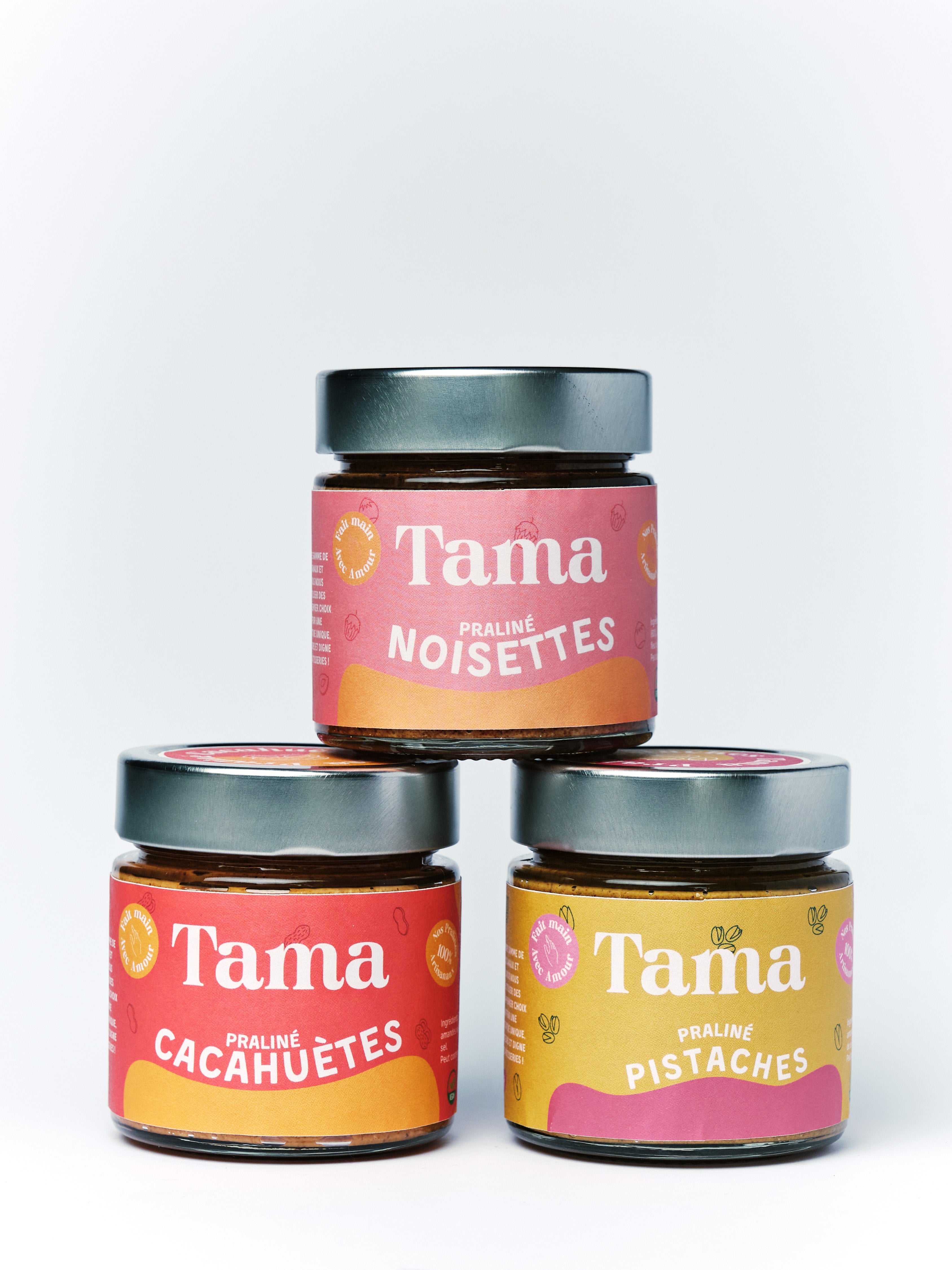 Praline jars